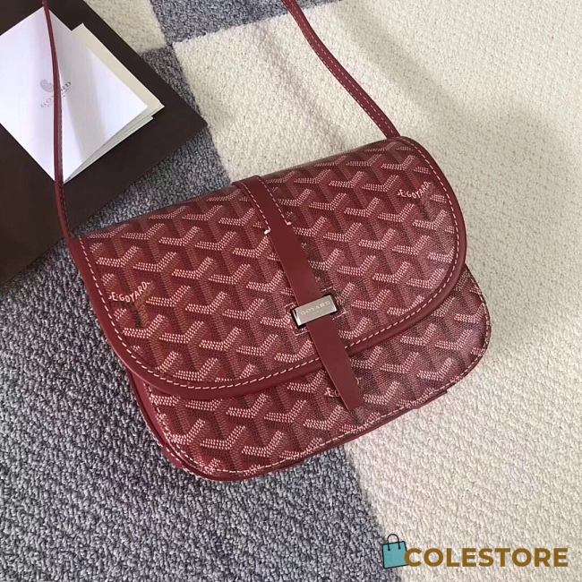 Goyard Goyardine Belvedere Messenger Bag Size 22x15x6.5cm - 1