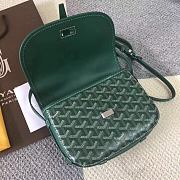 Goyard Goyardine Belvedere Messenger Bag In Green Size 22x15x6.5cm - 5
