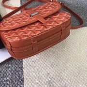 Goyard Goyardine Belvedere Messenger Bag In Orange Size 22x15x6.5cm - 2