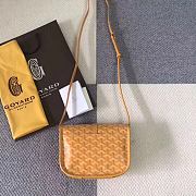 Goyard Goyardine Belvedere Messenger Bag In Yellow Size 22x15x6.5cm - 3