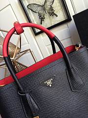 Prada Galleria Saffiano In Black Leather Bags 1BG775 Size 33x24.5x14cm - 6