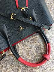 Prada Galleria Saffiano In Black Leather Bags 1BG775 Size 33x24.5x14cm - 5