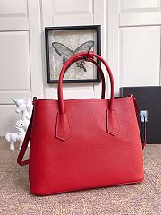 Prada Galleria Saffiano In Red Leather Bag 1BG775 Size 33x24.5x14cm - 3