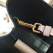 Prada Galleria Saffiano In White Leather Bag 1BG775 Size 33x24.5x14cm - 4