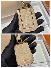 Prada Galleria Saffiano In Beige Leather Bag 1BG775 Size 33x24.5x14cm - 4