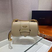 Prada Saffiano Leather Sidonie Bag 1BD219 Size 21.5x12x6.5 - 6