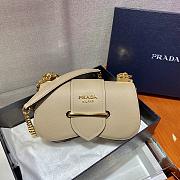 Prada Saffiano Leather Sidonie Bag 1BD219 Size 21.5x12x6.5 - 5