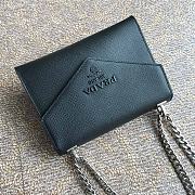 Prada Saffiano Leather Monochrome Bag 1BD127 Size 21x14x10cm - 6
