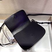 Prada Identity Shoulder Bag In Black Nylon 1BD263 Size 21x16x6.5cm - 2