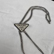 Prada Wisteria Brushed Leather Shoulder Bag 1BD307 Size 19x10.5x3.5cm - 3