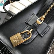Prada Esplande Saffiano Leather Bag In Grey 1BA046 Size 30×23×15cm - 6