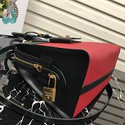 Prada Esplande Saffiano Leather Bag In Red 1BA046 Size 30×23×15cm - 2