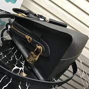 Prada Esplande Saffiano Leather Bag In Black 1BA046 Size 30×23×15cm - 3