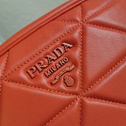 Prada Spectrum Shoulder Bag In Orange 1BH141 Size 13.5x21x8cm - 2