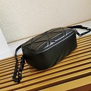Prada Spectrum Shoulder Bag In Black 1BH141 Size 13.5x21x8cm - 4