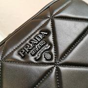 Prada Spectrum Shoulder Bag In Black 1BH141 Size 13.5x21x8cm - 2