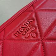 Prada Spectrum Shoulder Bag In Red 1BH141 Size 13.5x21x8cm - 3