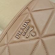 Prada Spectrum Shoulder Bag In Apricot 1BH141 Size 13.5x21x8cm - 3