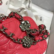 Chanel Vanity Rose With Chain AP219 Size 10.5x8.5x7cm - 6