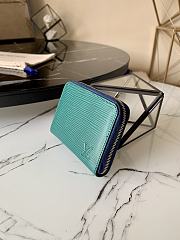Louis Vuitton Zippy Coin Purse Green Epi Leather M60067 Size 11x8.5x2cm - 2