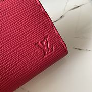 Louis Vuitton Zippy Coin Purse Rose Epi Leather M60067 Size 11x8.5x2cm - 6