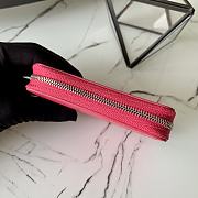 Louis Vuitton Zippy Coin Purse Rose Epi Leather M60067 Size 11x8.5x2cm - 5