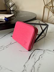 Louis Vuitton Zippy Coin Purse Rose Epi Leather M60067 Size 11x8.5x2cm - 2