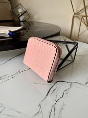 Louis Vuitton Zippy Coin Purse Pink Epi Leather M60067 Size 11x8.5x2cm - 3