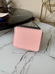 Louis Vuitton Zippy Coin Purse Pink Epi Leather M60067 Size 11x8.5x2cm - 2