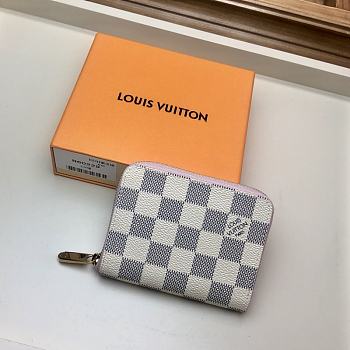 Louis Vuitton Zippy Damier Azur 60229 Size 11x8.5x2cm 