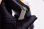 Louis Vuitton Zippy Damier Azur In Black N63070 Size 11x8.5x2cm  - 2
