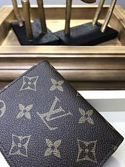 Louis Vuitton Zippy Damier Azur In Brown N63070 Size 11x8.5x2cm - 5