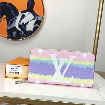 Louis Vuitton Escale Zippy Wallet Pastel Color M69110 Size 19.5x10.5 2.5 cm