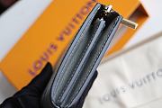 Louis Vuitton Zippy Wallet Monogram Titanium M63237 Size 19x10.5x2.5cm - 6