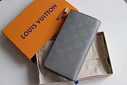 Louis Vuitton Zippy Wallet Monogram Titanium M63237 Size 19x10.5x2.5cm - 5
