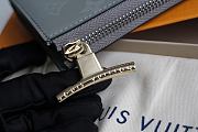 Louis Vuitton Zippy Wallet Monogram Titanium M63237 Size 19x10.5x2.5cm - 2