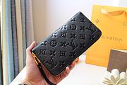 Louis Vuitton Zippy Wallet Monogram Empreinte Leather M61864 Size 19x10.5x2.5cm - 3