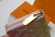 Louis Vuitton Escale Zippy Wallet Light Pink M80361 Size 19.5x10.5x2.5 cm - 2