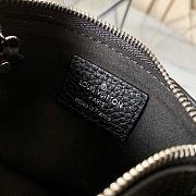 Louis Vuitton Key Pouch In Black M69508 Size 13.8X9X1.5cm - 2