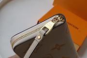 Louis Vuitton Zipper Wallet Saffron Yellow M80402 Size 19.5x10.5x 2.5cm - 3