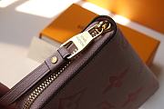 Louis Vuitton Zipper Wallet Rose Bud Pink M80402 Size 19.5x10.5x 2.5cm - 4