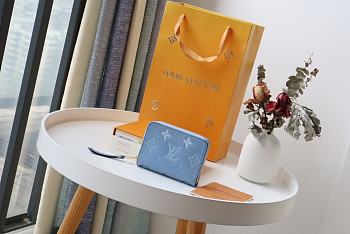 Louis Vuitton Zippy Coin Purse Monogram Empreinte Leather M80408 Size 11x8.5x2cm