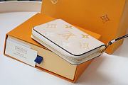 Louis Vuitton Zippy Coin Purse Yellow Monogram Empreinte Leather M80408 Size 11x8.5x2cm - 4