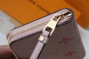 Louis Vuitton Zippy Coin Purse Pink Monogram Empreinte Leather M80408 Size 11x8.5x2cm - 6