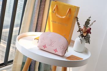 Louis Vuitton Cosmetic Pouch Monogram Empreinte Leather M80502 Size 19x12x6cm