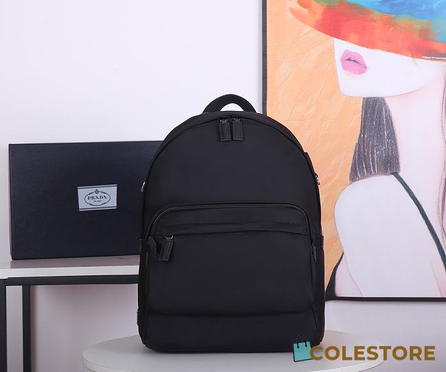 Prada Logo Plaque Backpack 2VZ069 Size 40x17x29cm - 1