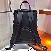 Prada Saffiano In Black 2VZ135 Size 17x45x17cm - 3