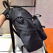 Prada Saffiano In Black 2VZ135 Size 17x45x17cm - 2