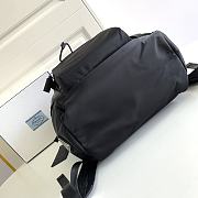 Prada Saffiano Backpack In Black 2VZ135 Size 27x45x17cm - 6