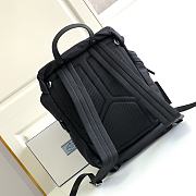 Prada Saffiano Backpack In Black 2VZ135 Size 27x45x17cm - 4